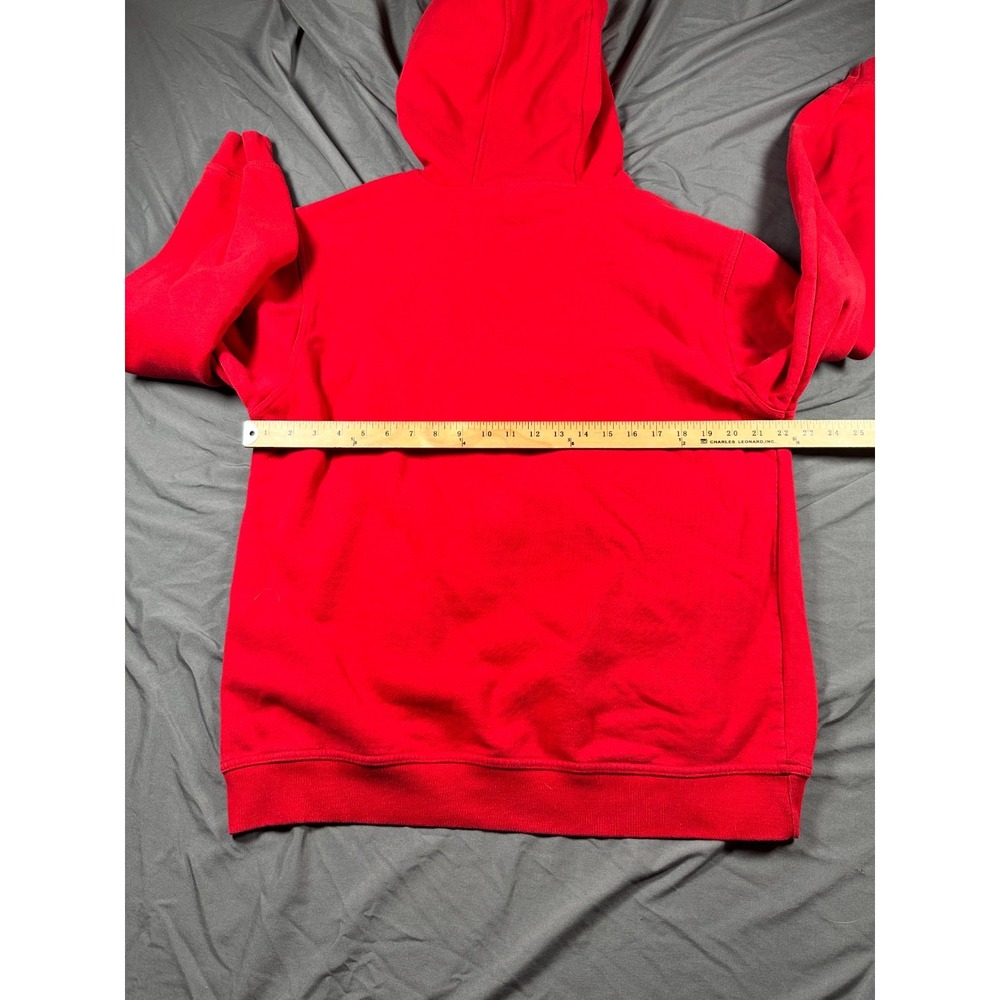Vintage Reebok Gridiron Classic Hoodie Mens Medium Red NFL‎ Tampa Bay Buccaneers - Picture 9 of 9